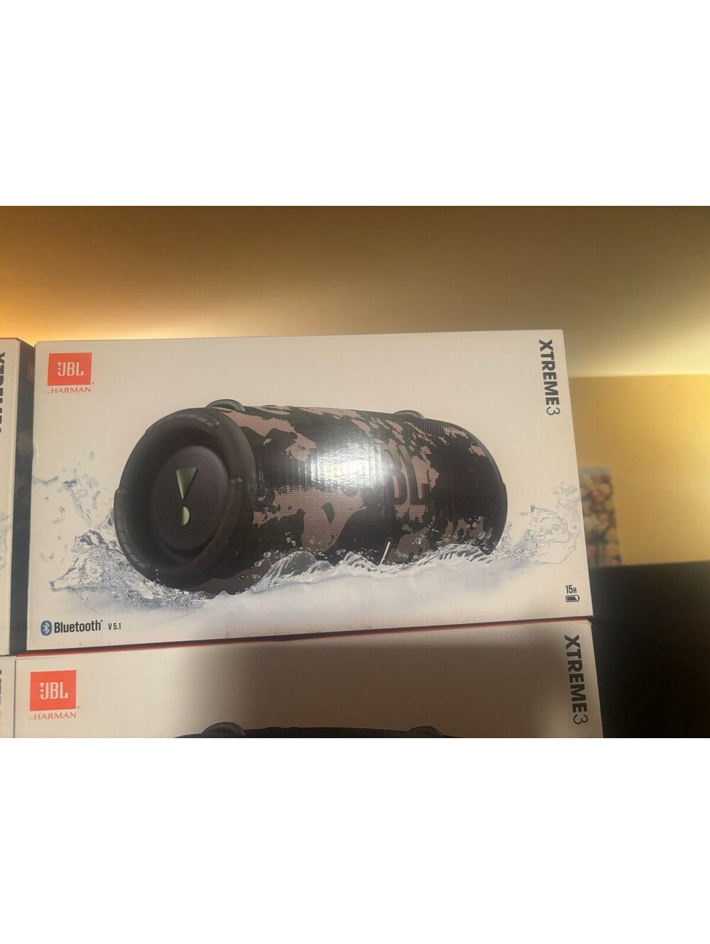JBL Xtreme 3 Portable Bluetooth Speaker Camo Brand New Sealed Waterproof Audio